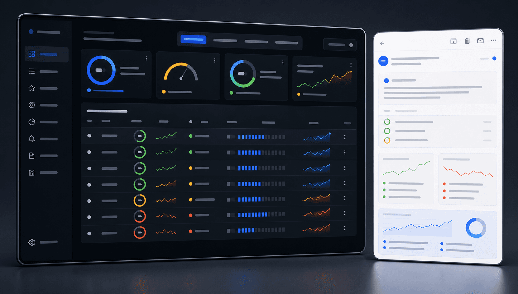Product preview showing a stock ranking dashboard and daily brief